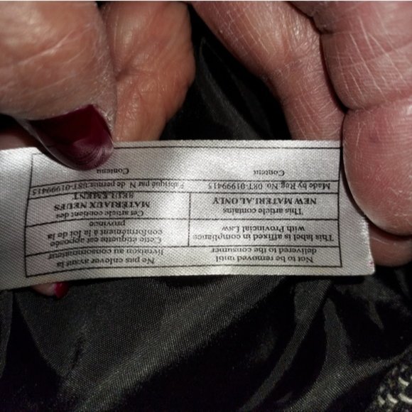 Natural reflections med vest black and white Tweed look - Picture 8 of 10